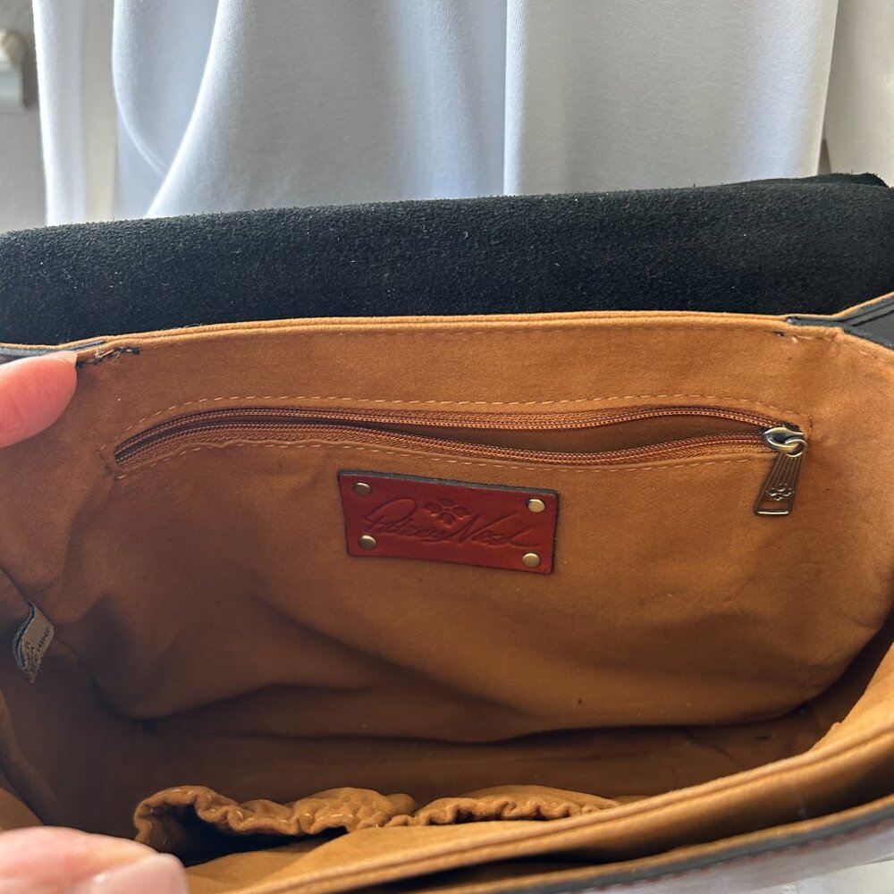 Patricia Nash Sophiana Flap Leather Crossbody - Like NEW! - Picture 4 of 5